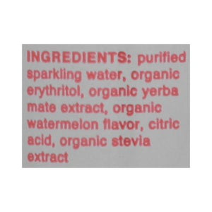 Clean Cause Yerba Mate Sparkling Watermelon 12/16 OZ [UNFI #2752491] [ebt] D