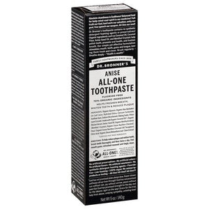 Dr Bronners Toothpaste All-One Anise 1/5 OZ [UNFI #1649193] T