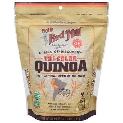 Bobs Red Mill Quinoa Tri-Color 4/26 OZ [UNFI #2269884] [ebt]