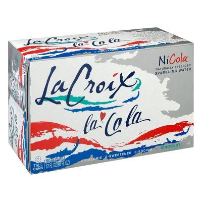 LACRX NiCola Sparkling Water 8/12 OZ [UNFI #1732544] [ebt] D