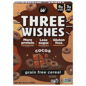 Three Wishes Cereal Grain Free Cocoa 6/8.6 OZ [UNFI #2630929] [ebt]