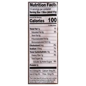 Rudis Rocky Mountain Bakery Bread Organic Spelt 8/20 OZ [UNFI #161687] [ebt]