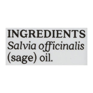 Aura Cacia Pure Essential Oil Sage Invigorating 1/.5 OZ [UNFI #445643] T