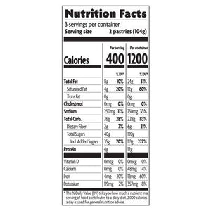Natures Path Toaster Pastries Buncha Blueberries Frosted 12/11 OZ [UNFI #0394437] [ebt]