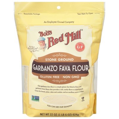 Bobs Red Mill Garbanzo Fava Flour Stone Ground 4/22 OZ [UNFI #2486447] [ebt]