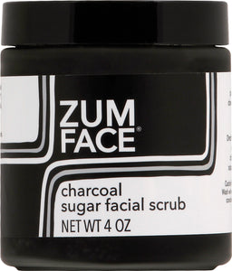 Zum Facial Scrub Sugar Charcoal 4/4 OZ [UNFI #2555746] T