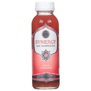 Gts Kombucha Raw Guava Goddess 12/10 OZ [UNFI #2931525] [ebt]