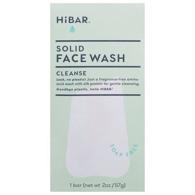 Hibar Face Wash Solid Cleanse 2 OZ [UNFI #2847416] T
