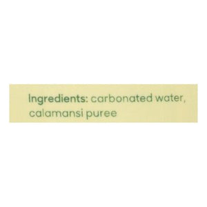 Sanzo Sparkling Water Calamansi 12/12 OZ [UNFI #2708030] [ebt]