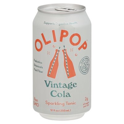 Olipop Sparkling Tonic Vintage Cola 12/12 OZ [UNFI #2424919] [ebt] D