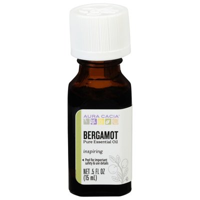 Aura Cacia Pure Essential Oil Bergamot Inspiring 1/.5 OZ [UNFI #620088] T