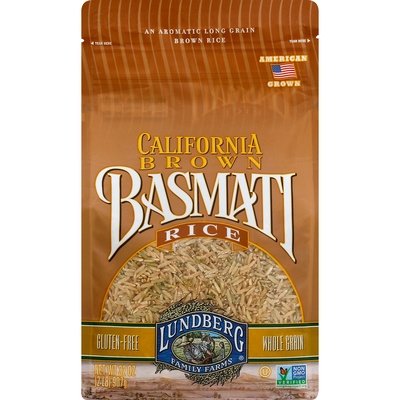 Lundberg Family Farms Brown Rice Basmati California 6/2 LB [UNFI #1166792] [ebt]