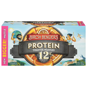 Birch Benders Toaster Waffles Protein 8/7.8 OZ [UNFI #2860740] [ebt]