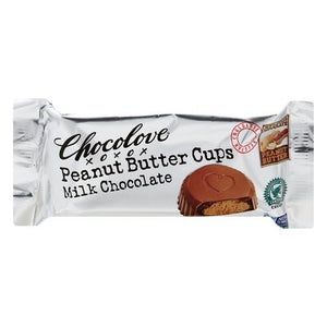 Chocolove Milk Chocolate Peanut Butter Cups 33% Cocoa 12/1.2 OZ [UNFI #2950343] [ebt]