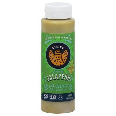 Siete Botana Sauce Jalapeno Creamy 8/8.5 OZ [UNFI #2922466] [ebt]