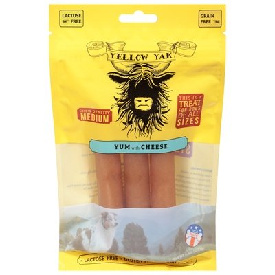 Yellow Yak Dog Treat Yum With Cheese 6/4.5 OZ [UNFI #2682581] T