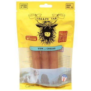 Yellow Yak Dog Treat Yum With Cheese 6/4.5 OZ [UNFI #2682581] T