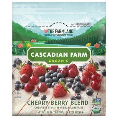 Cascadian Farm Cherry Berry Blend Organic 6/32 OZ [UNFI #1912484] [ebt]