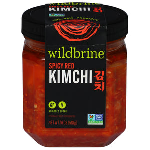 Wildbrine Kimchi Spicy Red 6/18 OZ [UNFI #3111135] [ebt]