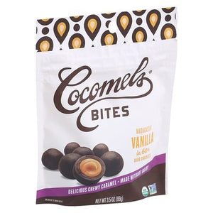 Cocomels Dark Chocolate Madagascar Vanilla Bites 6/3.5 OZ [UNFI #2098952] [ebt]