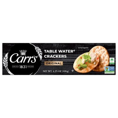 Carrs Crackers Original Table Water 12/4.25OZ [UNFI #0725929] [ebt]