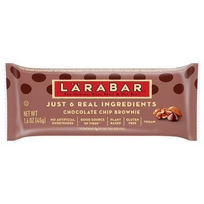 Larabar Fruit & Nut Bar Chocolate Chip Brownie 16/1.6 OZ [UNFI #0409359] [ebt]