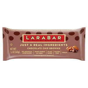 Larabar Fruit & Nut Bar Chocolate Chip Brownie 16/1.6 OZ [UNFI #0409359] [ebt]