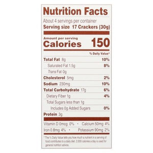 Simple Mills Crackers Almond Flour Farmhouse Cheddar 6/4.25 OZ [UNFI #1827344] [ebt]