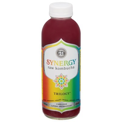 Gts Kombucha Raw Trilogy 12/16 OZ [UNFI #2273399] [ebt]