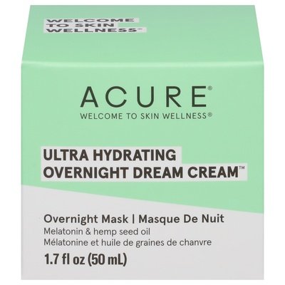 Acure Dream Cream Overnight Ultra Hydrating 1/1.7 OZ [UNFI #2532984] T