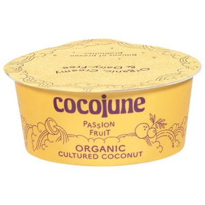 Cocojune Cultured Coconut Organic Passion Fruit 12/4 OZ [UNFI #2985497] [ebt]