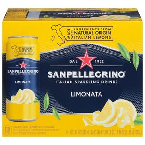 Sanpel Sparkling Bev Limonata 4/6/11.15Z [UNFI #2802619] [ebt] D