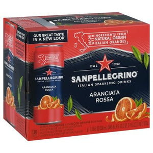 Sanpel Sprk Bev Aranciata Rossa 4/6/11.15Z [UNFI #2802510] [ebt] D