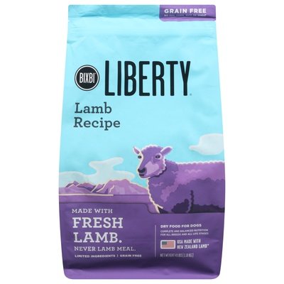 Bixbi Food for Dogs Dry Lamp Recipe 6/4 LB [UNFI #2388445] T