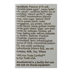 Chuao Chocolatier Milk Chocolate Bar Oh My SMores! 10/2.8 OZ [UNFI #1809144] [ebt]