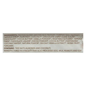Aloha Protein Bar Organic Coconut Chocolate Almond 12/1.98 Z [UNFI #2734689] [ebt]