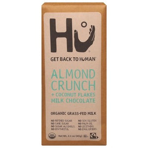 Hu Milk Chocolate Almond Crunch + Coconut Flakes 6/2.1 OZ [UNFI #2871432] [ebt]