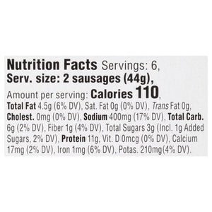 Field Roast Breakfast Sausage Apple & Maple Plant-Based 12/9.3 OZ [UNFI #1538297] [ebt]