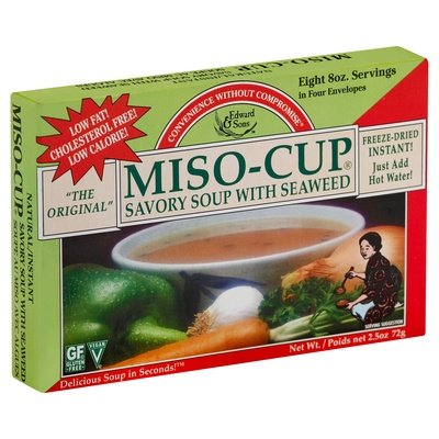 Edward & Sons Savory Soup With Seaweed 12/2.5 OZ [UNFI #0296400] [ebt]