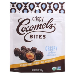 Cocomels Crispy Bites 60% Dark Chocolate 6/3.5 OZ [UNFI #2668895] [ebt]