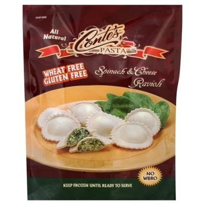 Contes Ravioli Spinach & Cheese 6/12 OZ [UNFI #955187] [ebt]