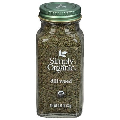 Simply Organic Dill Weed 6/.81 OZ [UNFI #3004504] [ebt]