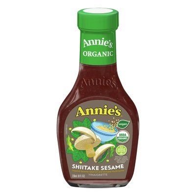 Annies Naturals Vinaigrette Organic Shiitake Sesame 6/8 OZ [UNFI #790915] [ebt]