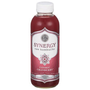 Gts Kombucha Raw Cosmic Cranberry 12/16 OZ [UNFI #2273464] [ebt]