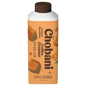 Chobani Coffee Creamer with Real Cream Caramel Macchiato 6/24 FZ [UNFI #3107653] [ebt]