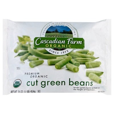 Cascadian Farm Green Beans Cut Premium 12/16 OZ [UNFI #242677] [ebt]