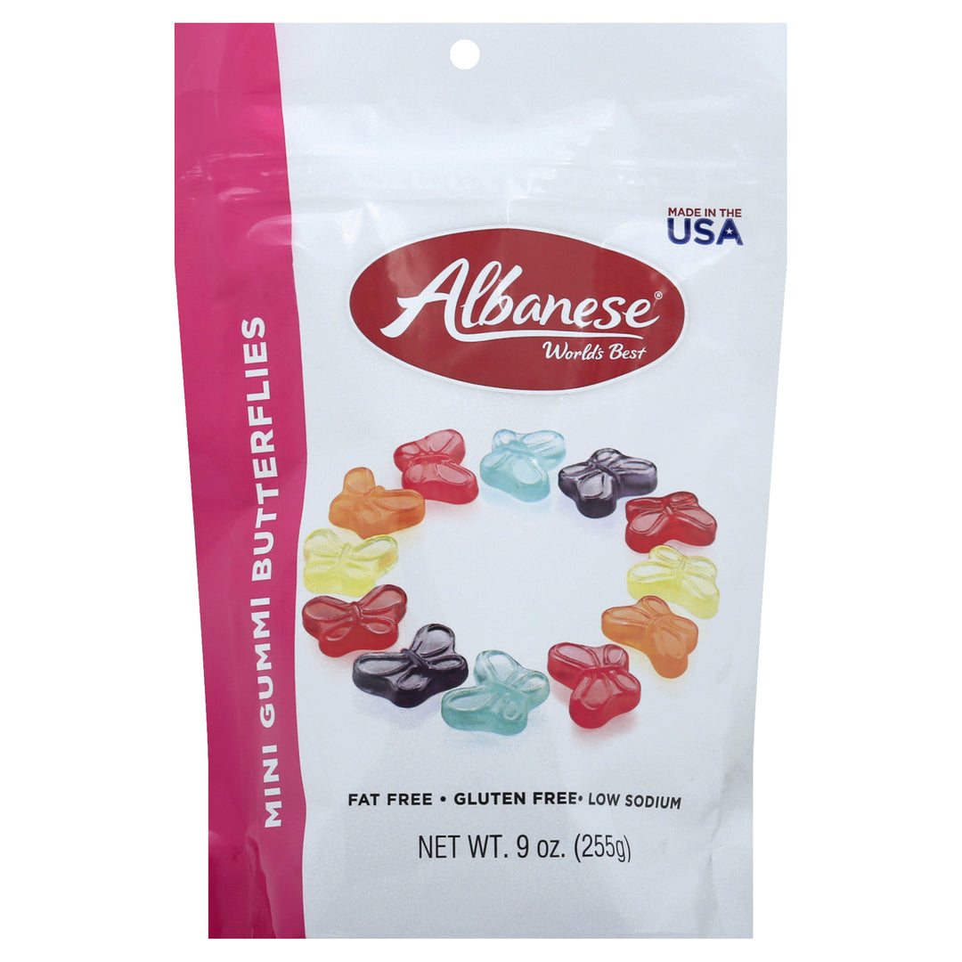 Albanese Gummi Butterflies Mini 6/9 OZ [UNFI #2886463] [ebt]