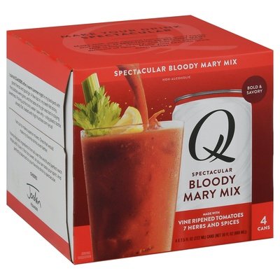 Q Drinks Bloody Mary Mix Spectacular 6/4/7.5 Z [UNFI #2801546] [ebt]