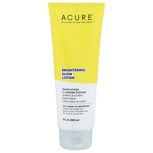 Acure Lotion Brightening Glow Sweet Orange & Colloidal Oatmeal 1/8 OZ [UNFI #2343994] T