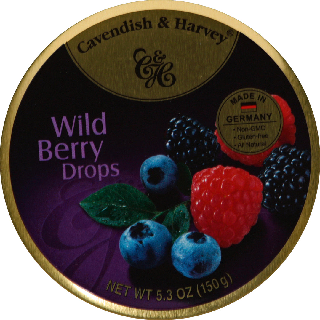 Cavendish & Harvey Confectionery Drops Wild Berry 12/5.3 OZ [UNFI #1154699] [ebt]